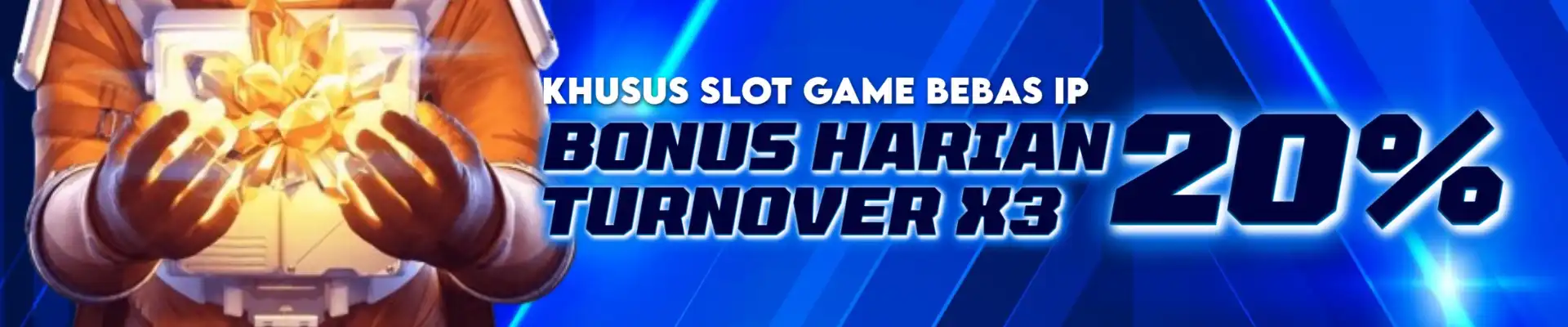 BONUS DEPOSIT HARIAN 20% KHUSUS SLOT